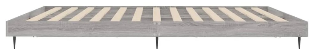 Giroletto Grigio Sonoma 180x200 cm in Legno Multistrato