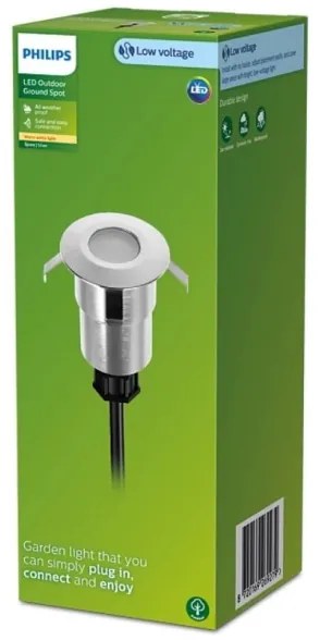 Philips - Lampada da incasso da esterno LED SPORE LED/1W/24V IP67