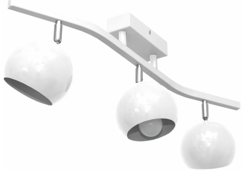 Faretto MORRIS 3xE27/15W/230V bianco