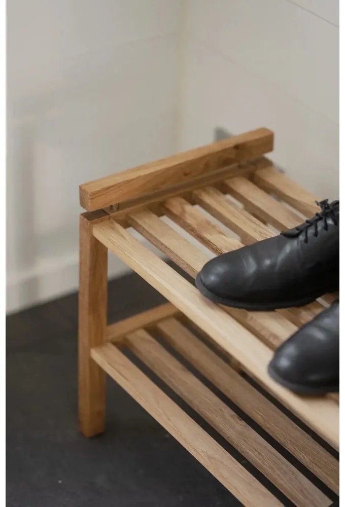 Scarpiera in rovere naturale Ull Confetti - Rowico