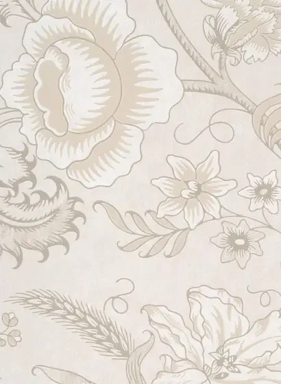 Little Greene Carta da parati Woodblock Trail - Wash