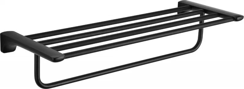 Mexen Lea mensola portasciugamani, nera - 7026020-70