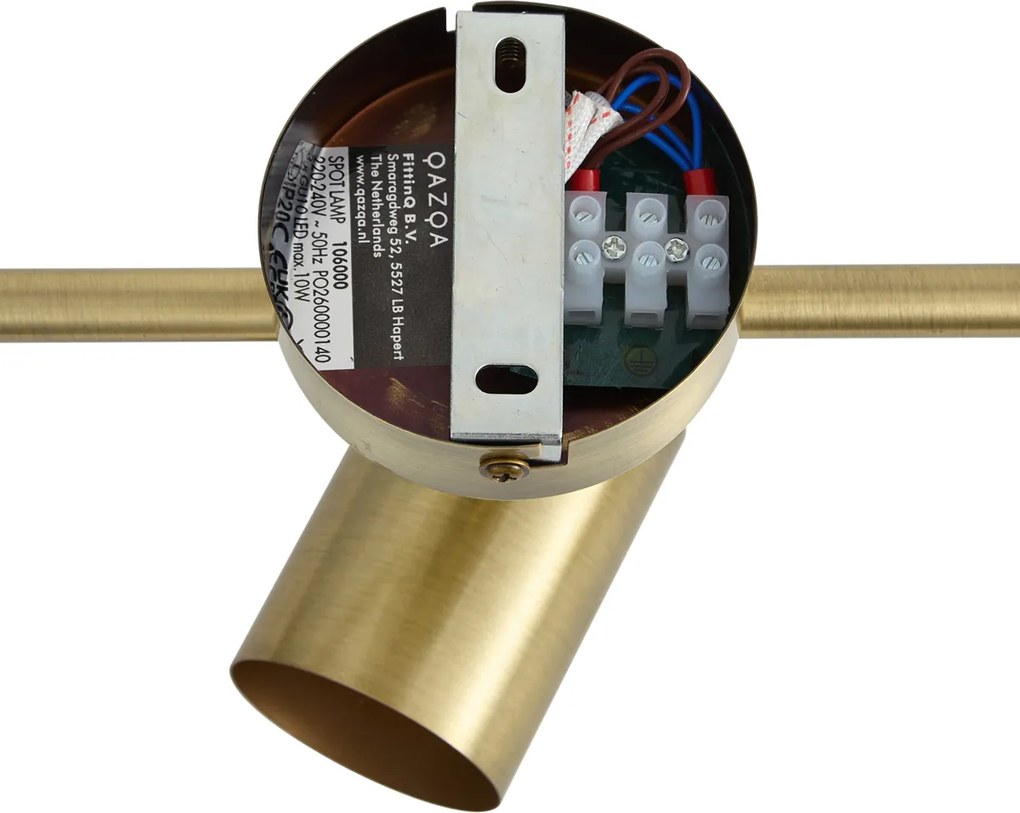 Faretto moderno bronzo orientabile 3 luci - Jeana