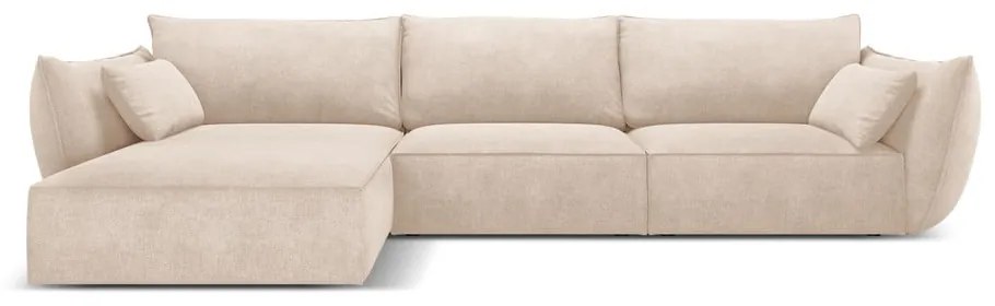 Divano angolare beige (angolo sinistro) Vanda - Mazzini Sofas