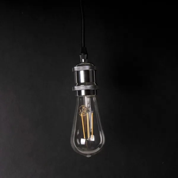Cavo di alimentazione 1xE27/20W/230V cromo