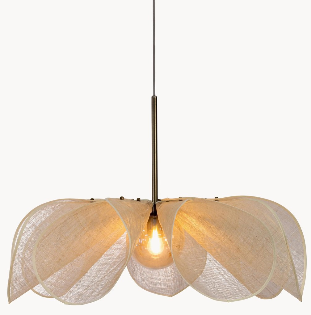 Lampada a sospensione grande in fibre di banana Styrka, varie misure