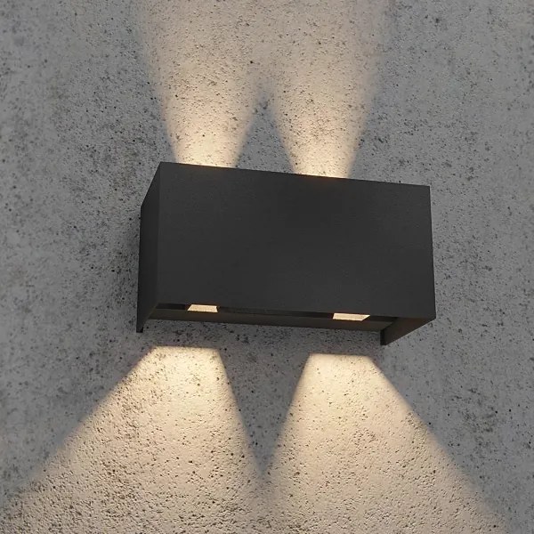 Redo 90302 - Applique LED da esterno VARY 4xLED/5W/230V IP54 antracite