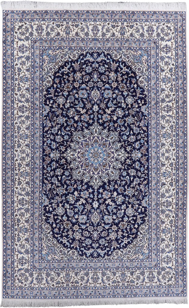 Nain Tappeto persiano 220x340 (Iran) Annodato A Mano
