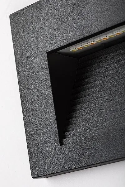 Rabalux 77190 - Applique da parete per esterni KAVALA LED/6W/230V IP65 nera