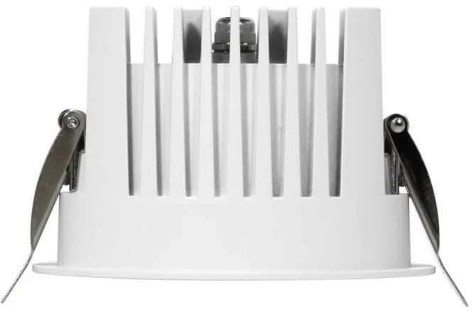 Faro da Incasso Bianco 18W, Foro Ø95mm, CCT, 15°-55° con driver Philips Colore Bianco Variabile CCT