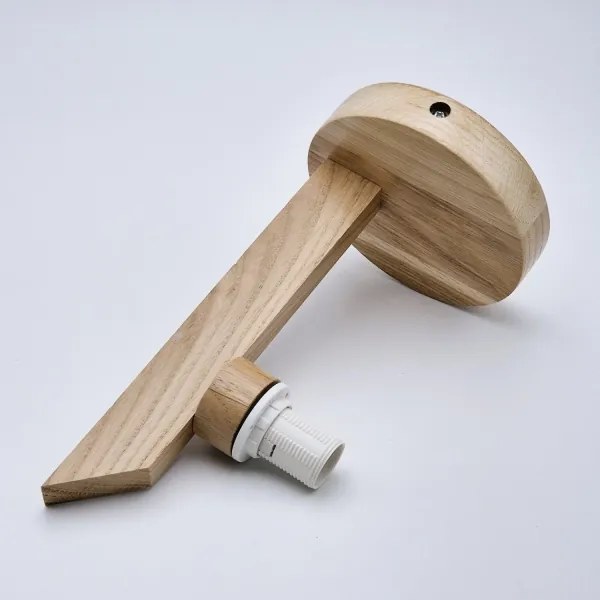 Lampada da parete ANTONIO 1xE14/40W/230V rovere