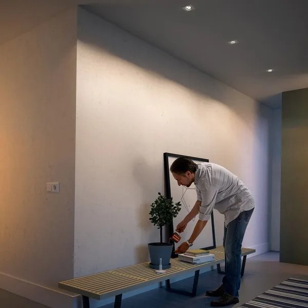 Philips 50193/31/PN - Set da 3 faretti da incasso ENNEPER 1x GU10/5,5W/230V