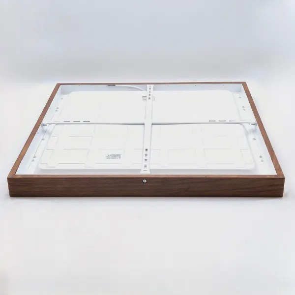 Brilagi - Lampada da bagno LED WOODY FRAME LED/40W/230V 60x60 IP44 rovere ciliegio