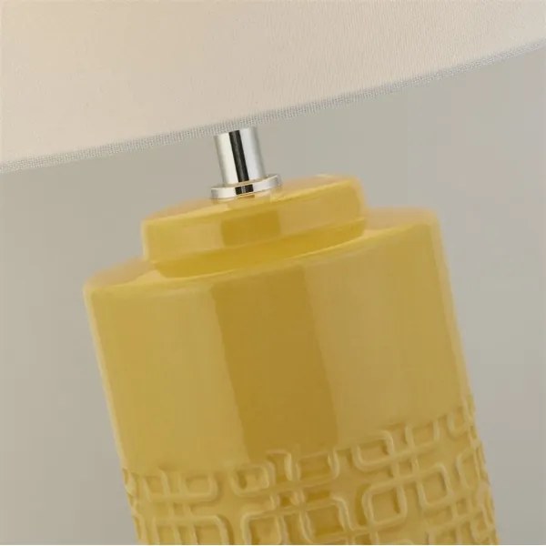 Searchlight EU60062OC - Lampada da tavolo CHARLESTON 1xE27/10W/230V ceramiche