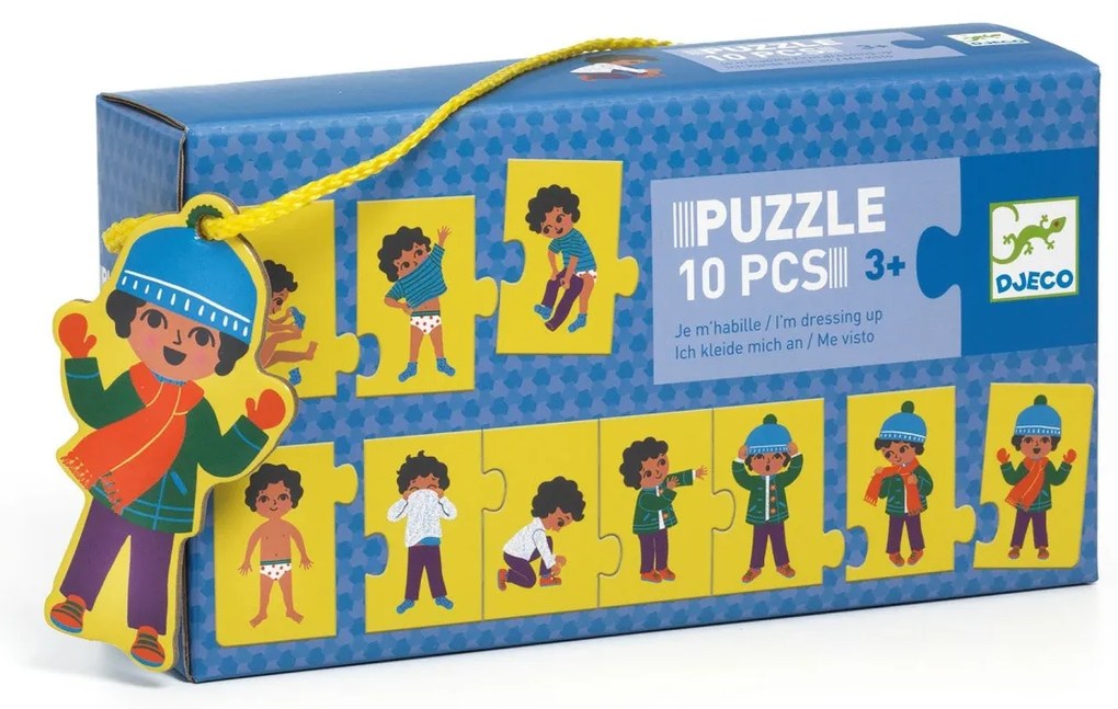 Puzzle - Imparo a vestirmi - 10 pz