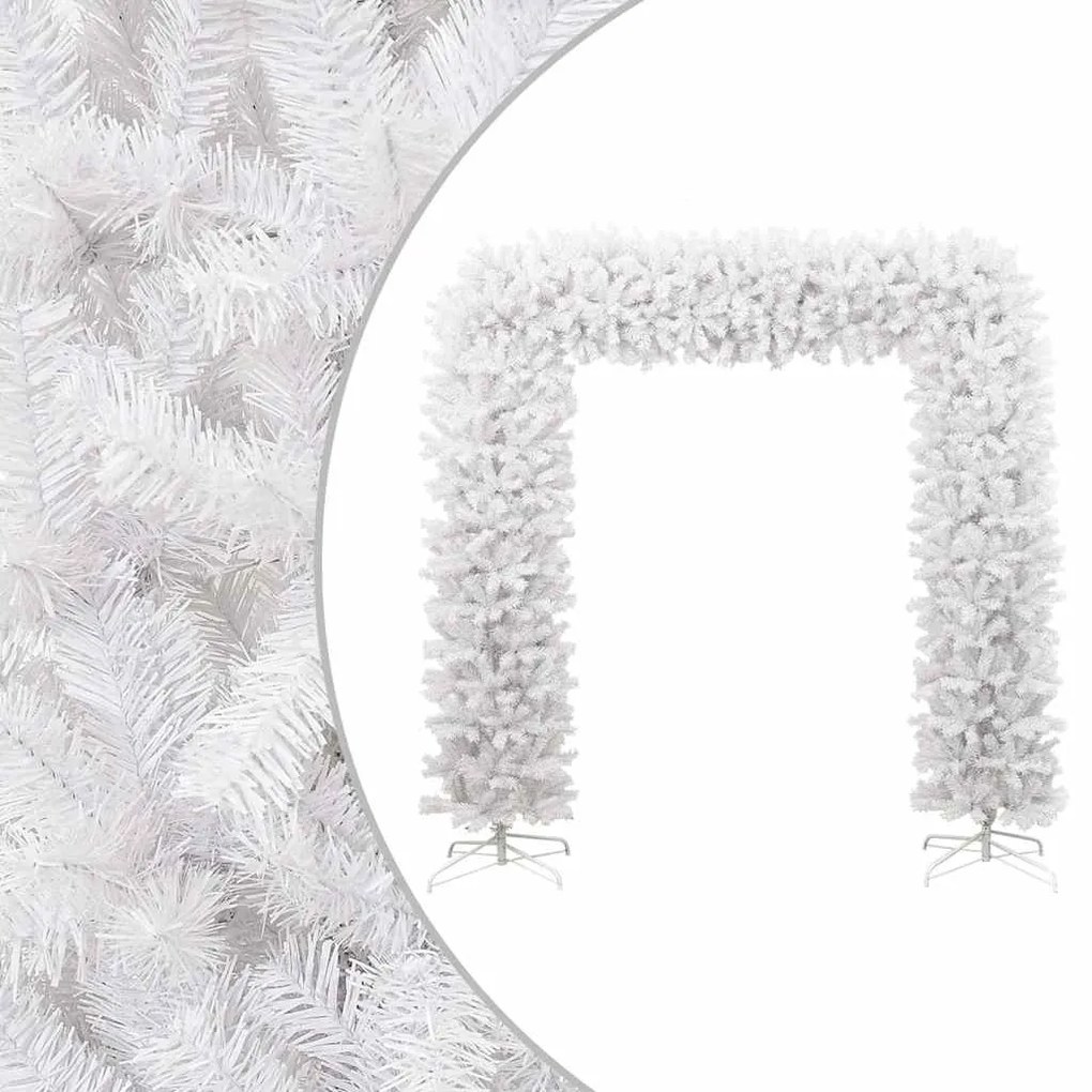 Albero Di Natale Ad Arco Bianco 240 Cm /