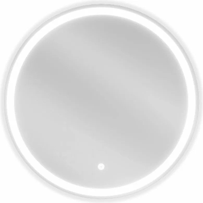 Mexen Gobi specchio da bagno illuminato, rotondo 60 cm, LED 6000K, anti-appannamento - 9801-060-060-611-00