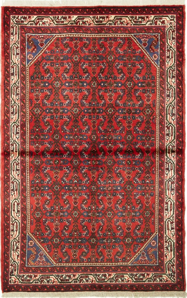 Hamedan Tappeto 100x160 (Iran) Annodato A Mano