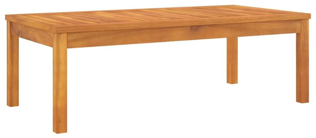 Tavolino da caffè 100x50x33 cm in legno massello di acacia