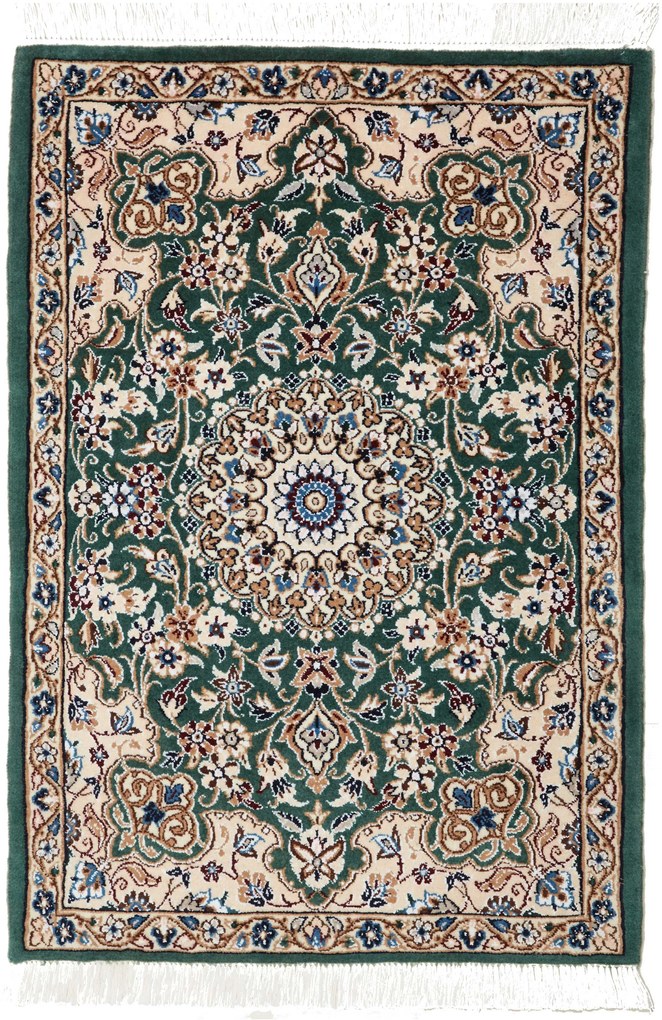 Nain Tappeto 60x90 (Iran) Annodato A Mano