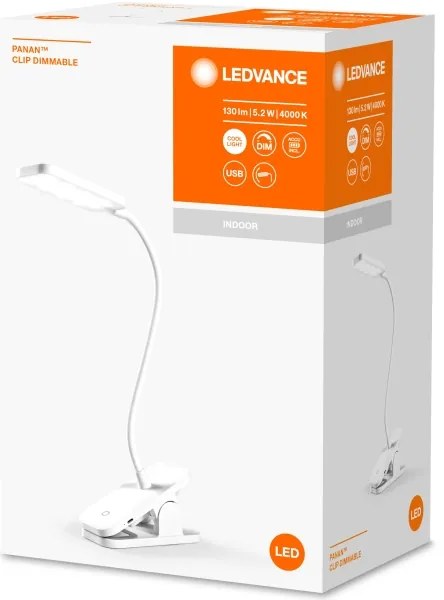 Ledvance - Lampada da tavolo LED dimmerabile con funzione Touch PANAN LED/5,2W/5V