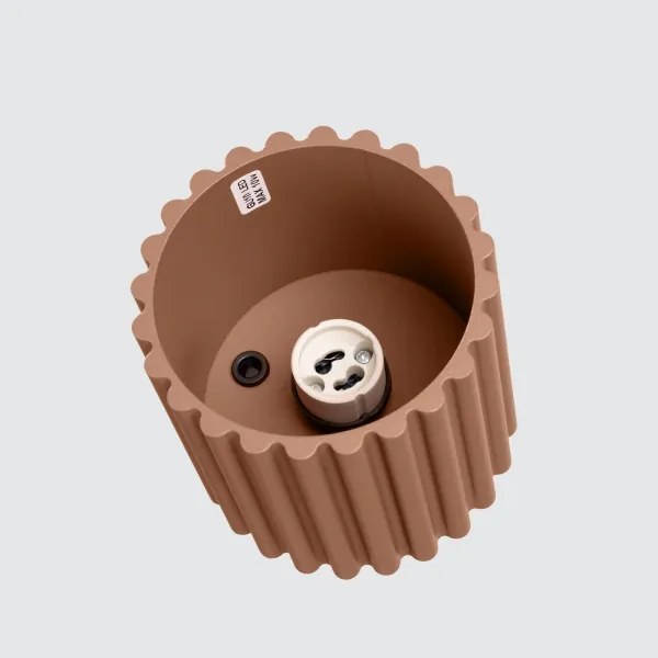 Brilagi - Faretto LED SFERA 1xGU10/10W/230V Ø 10 cm marrone