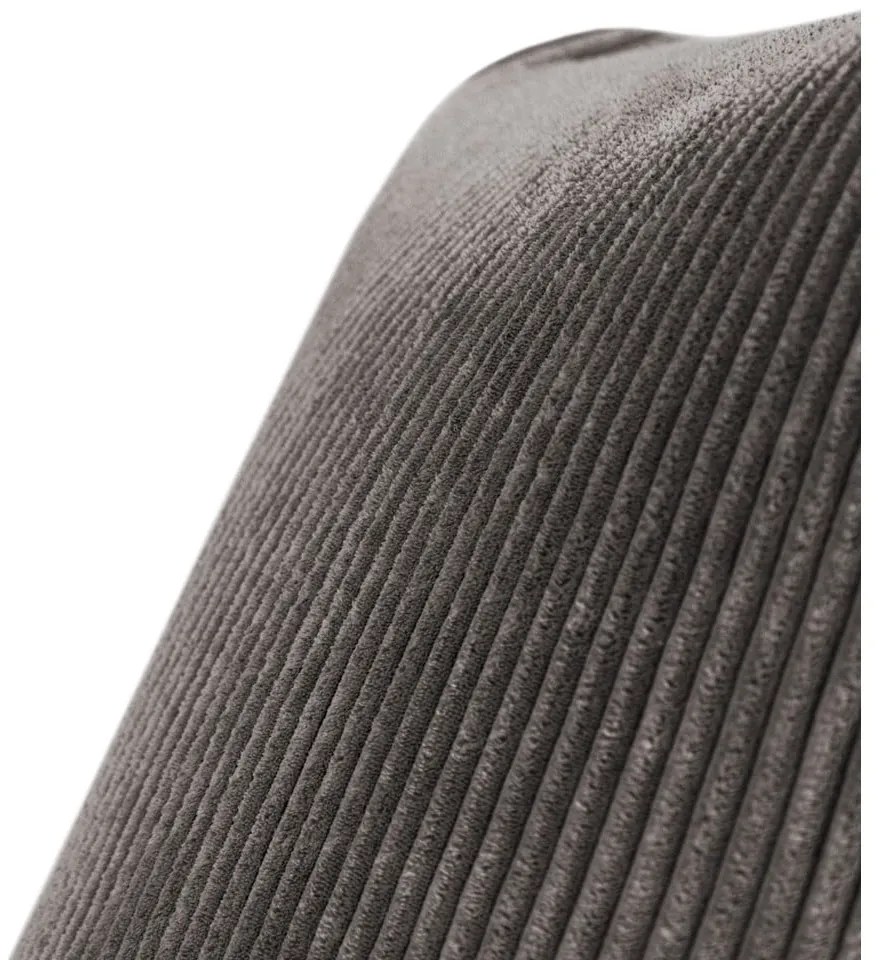 Puof a sacco color mattone con rivestimento in velluto a coste Lounge – SLOWDOWN