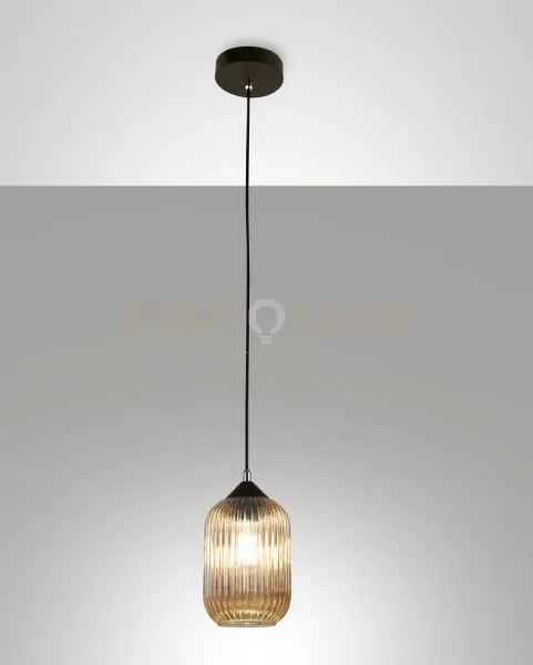 Aston sospensione ambra 3585-40-125