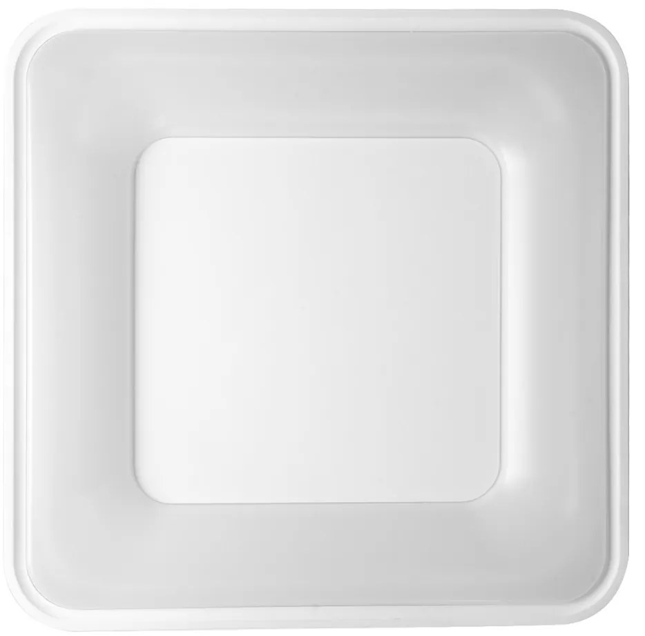 Plafoniera LED Quadrata 72W Ø480mm CCT Dimmerabile + Telecomando Bianca