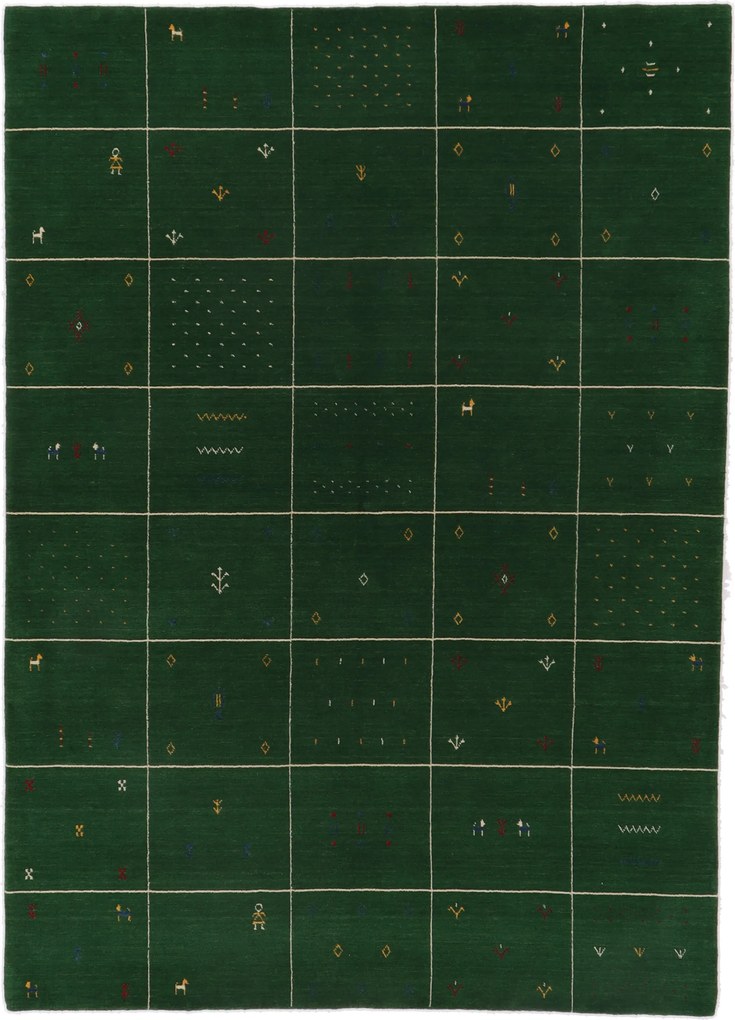 Loribaft Tappeto 170 x 240 (Indian) Annodato A Mano