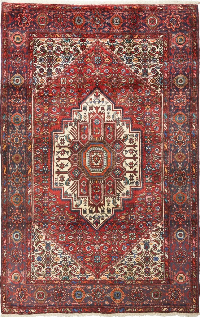 Gholtogh Tappeto persiano 120 x 180 Rosso (Iran) Annodato A Mano
