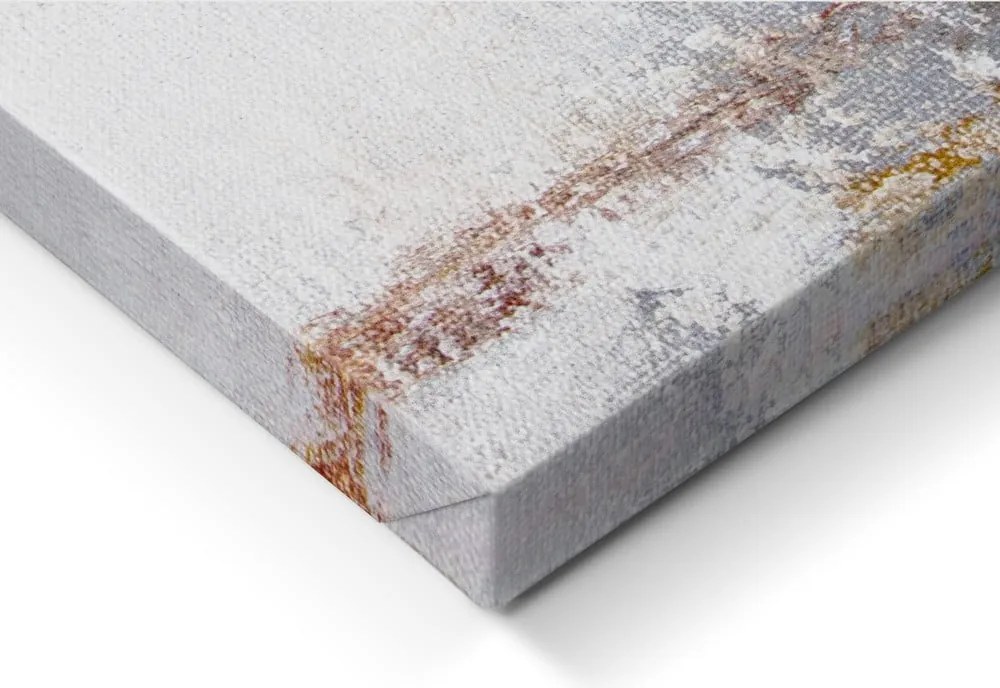 Quadro con elementi dipinti a mano 100x70 cm Horizon – Styler