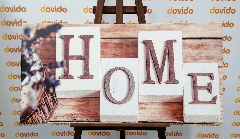 Stampa su tela – Lettere Home