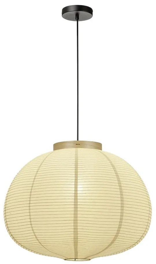 Lampadario bianco con paralume in carta ø 60 cm Kami – Blomus