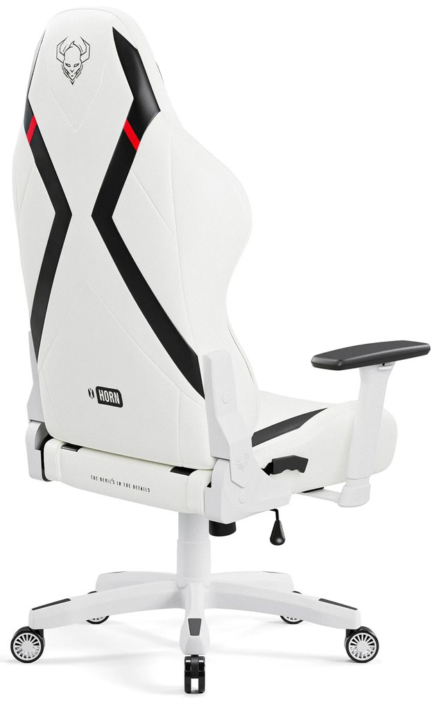 Sedia da gaming Diablo X-Horn 2.0 King Size: bianco-nero