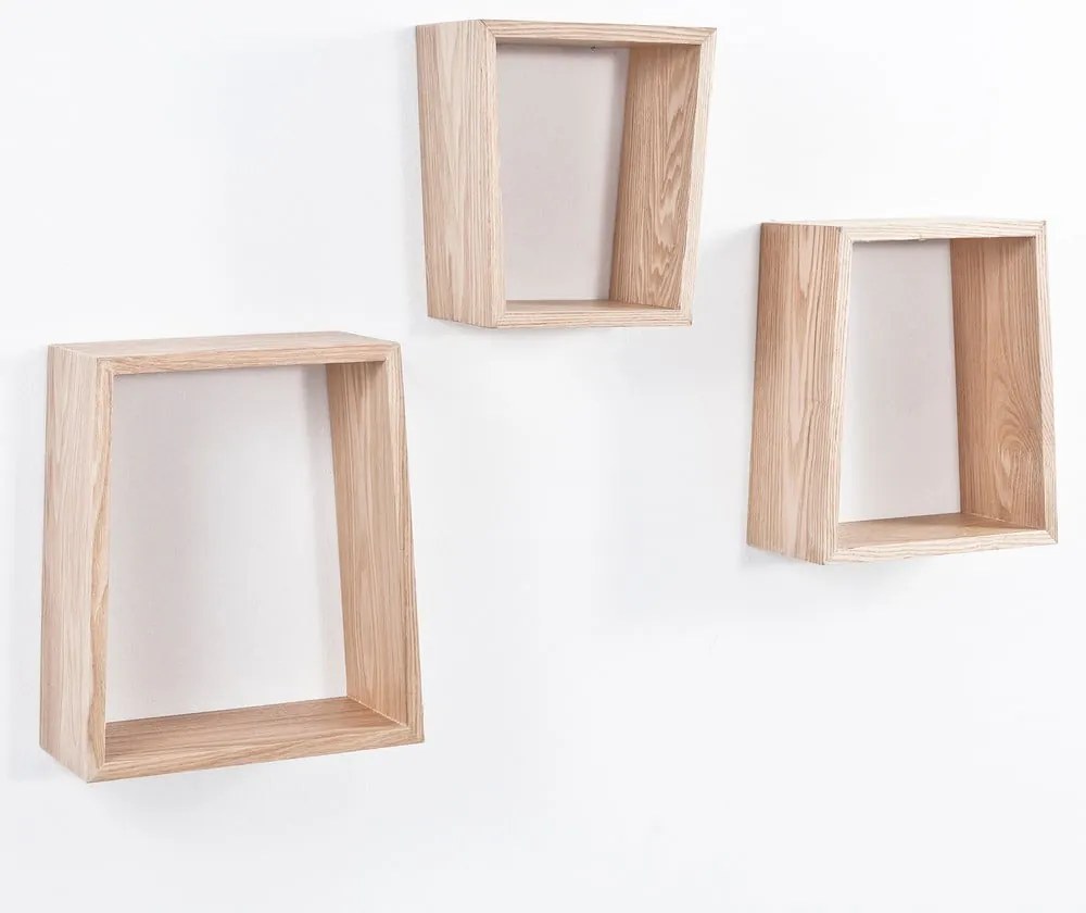 Set di 3 ripiani Trapezio - Tomasucci