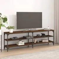 Mobile Porta TV Rovere Marrone 160x30x50 cm Legno Multistratocod mxl 127385