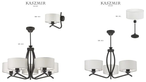 JUPITER 1278-KS3G - Lampadario KASZMIR 3xE27/60W