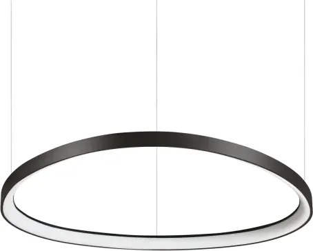 Gemini sospensione led 55 w dali/push 6300 lm 3000 k nero  81cm