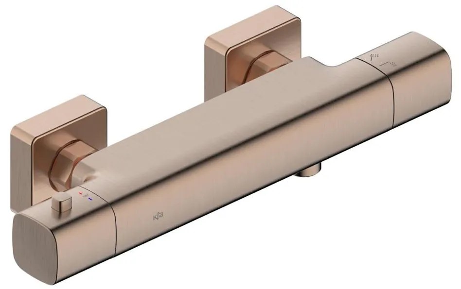 KFA Armatura 5756-010-34 - Miscelatore doccia termostatico MALAGA oro rosa