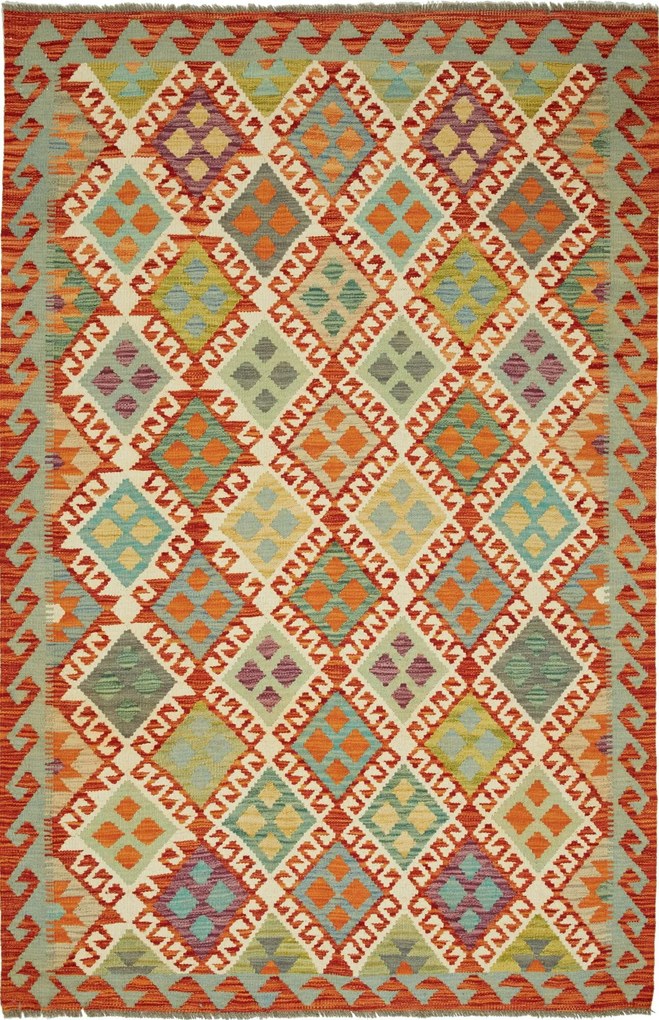 Kilim Tappeto orientale 130x190 (Pakistan) Tessuto A Mano