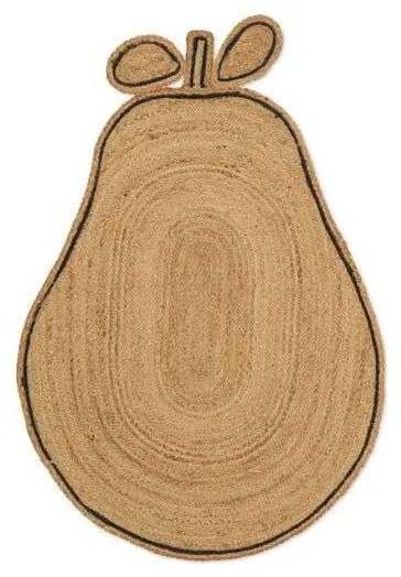 Ferm Living - Pear Braided Jute Rug Natural ferm LIVING