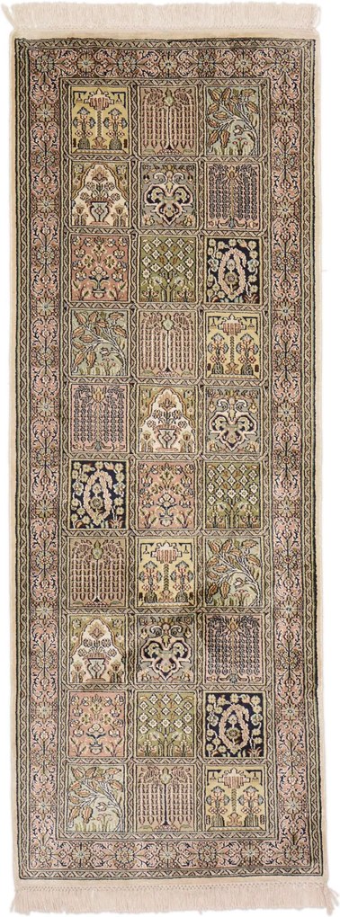 Cashmere Silk Tappeto orientale 180x70 (Indian) Annodato A Mano