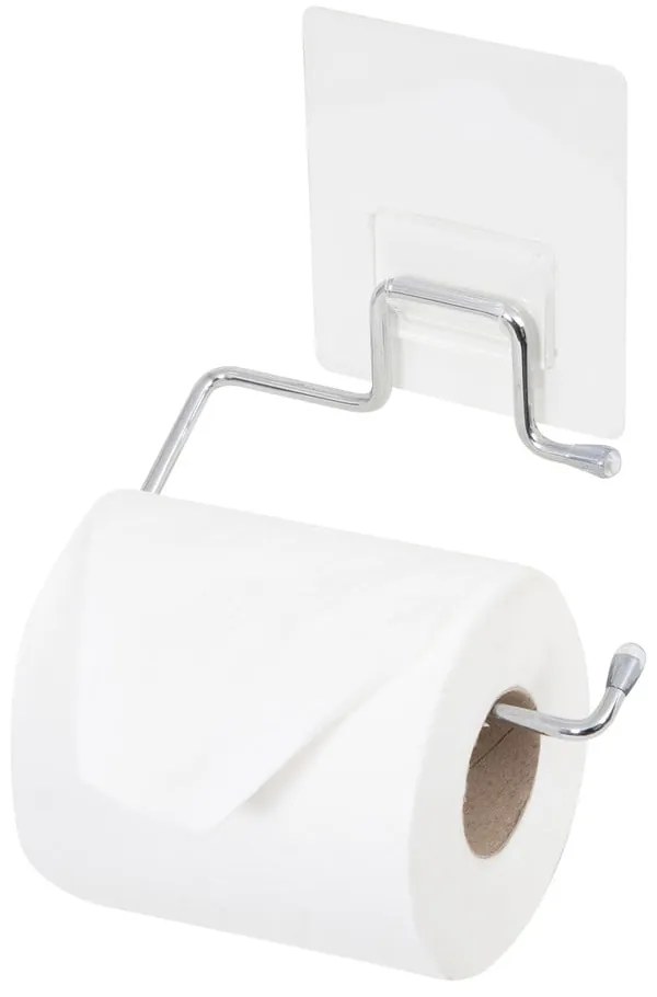 Supporto autoadesivo in acciaio cromato per carta igienica Bestlock Magic Bath - Compactor