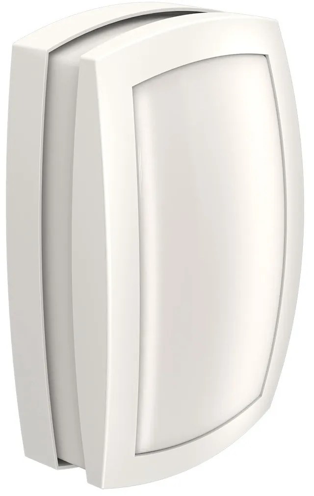 Applique Rettangolare Bianca E27 da Parete e Soffitto IP54