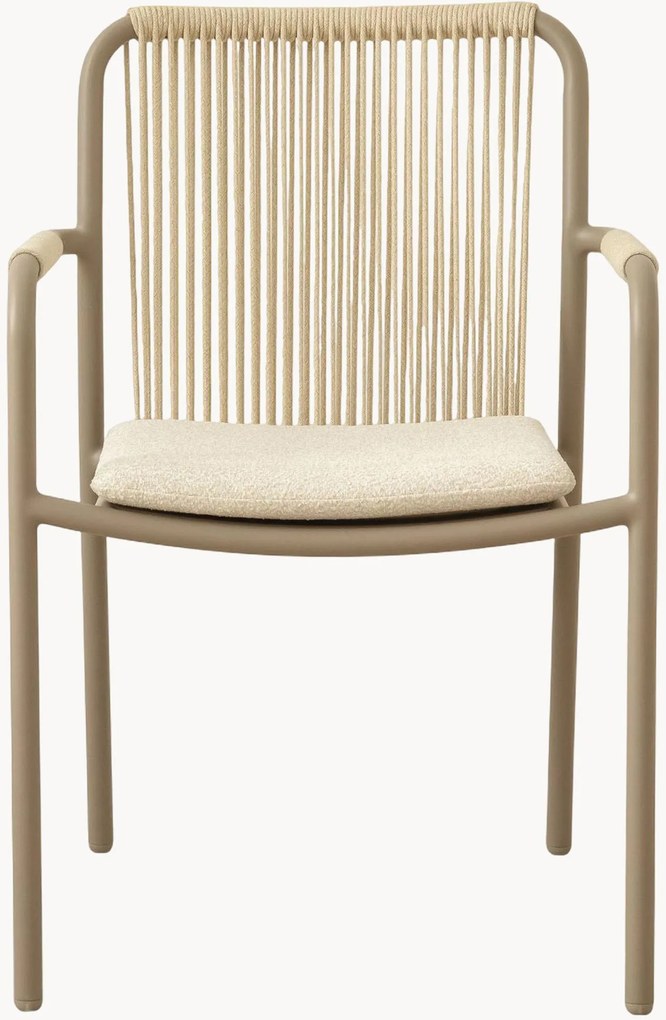 Sedia da giardino con braccioli Peralta