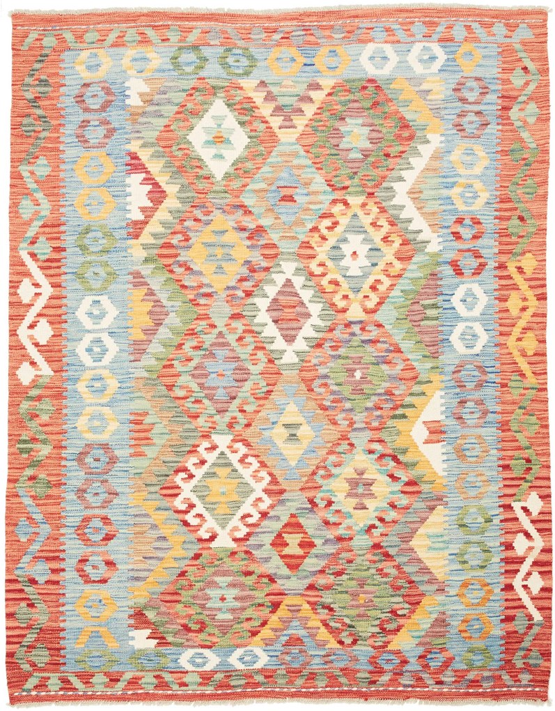 Kilim Tappeto 200x160 (Pakistan) Tessuto A Mano