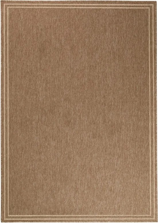 Tappeto Emanuela Border in polipropilene beige L 290 x L 200 cm