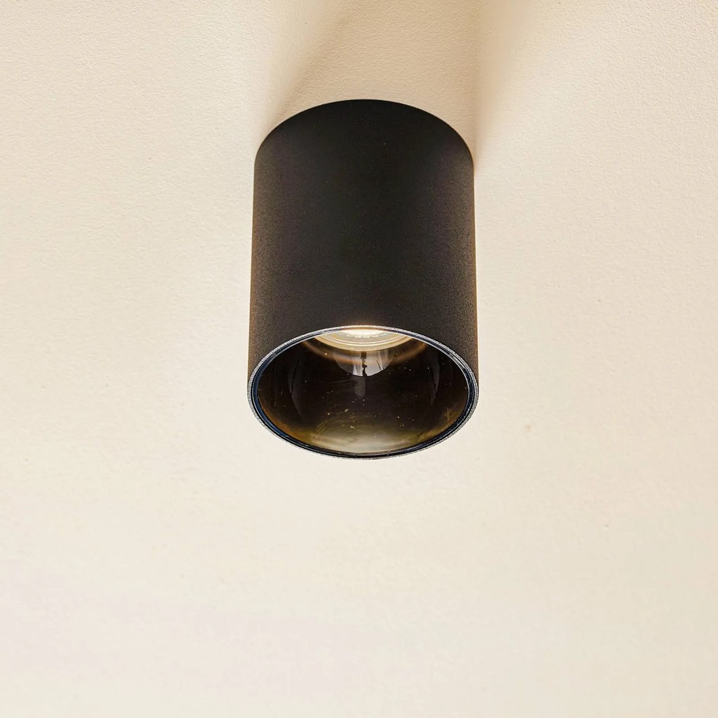 Nowodvorski Lighting Faretto da soffitto Eye Tone a forma di cilindro nero