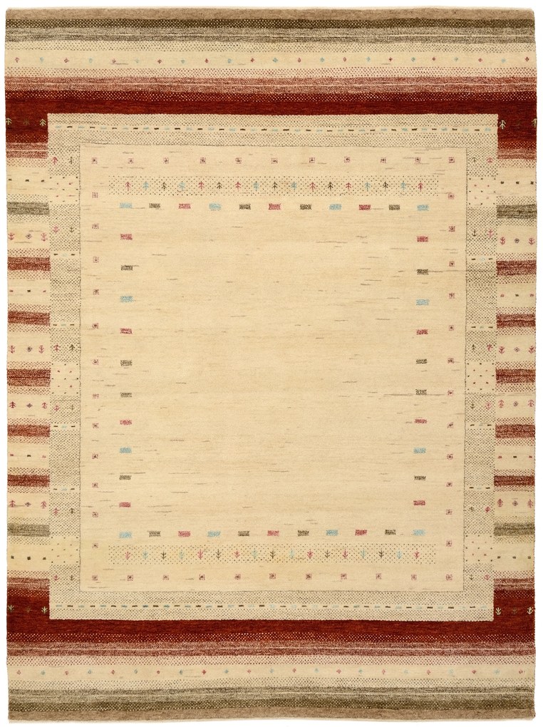 Loribaft Tappeto 210x160 (Indian) Annodato A Mano